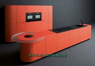 Производство охуенной кухонной мебели в стиле hi-tech на заказ в Петербурге
